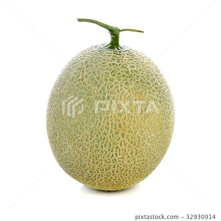 cantaloupe melon isolated on white background 32930914