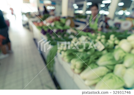 Abstract blurred market Abstract blurred market 32931746