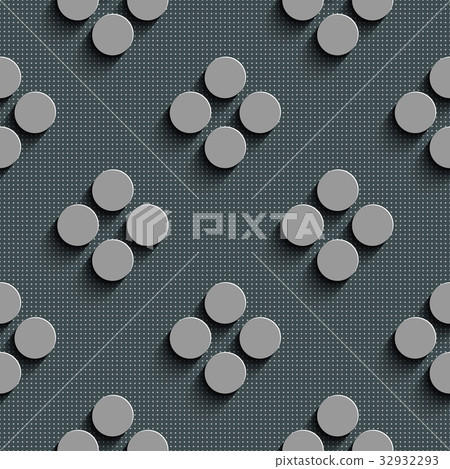 Seamless Circle Pattern 32932293
