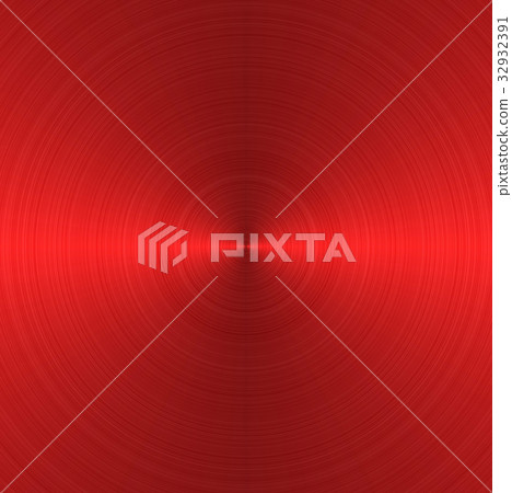 Red metal texture with concentric circular pattern - Stock Illustration ...