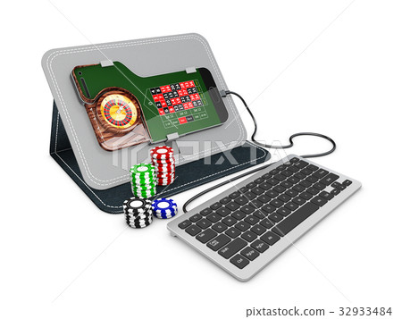 Online Casino roulette with keyboabrd and chips Online Casino roulette with keyboabrd and chips 32933484