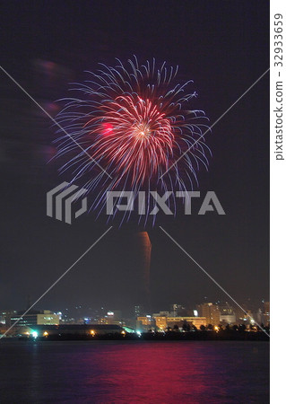 Otaru City Shio Festival Fireworks Otaru City Shio Festival Fireworks 32933659