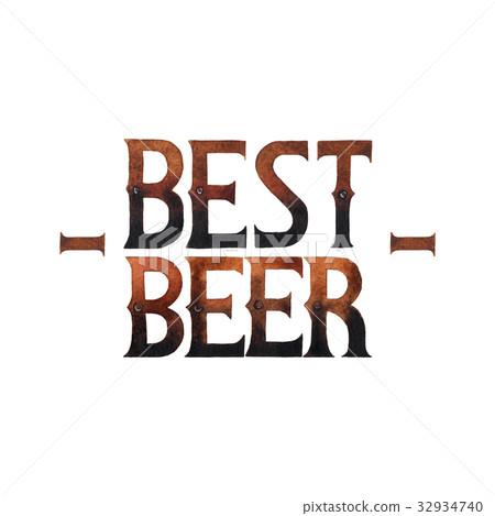 Watercolor best beer Watercolor best beer 32934740