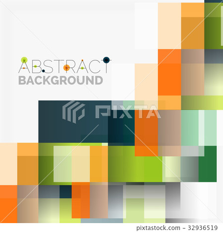 Abstract blocks template design background, simple - Stock Illustration ...