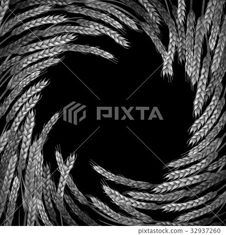 Watercolor malt design Watercolor malt design 32937260