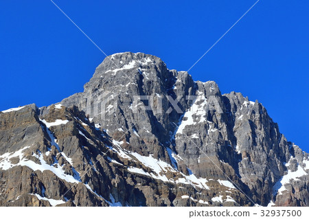 從加拿大落基山脈弓湖的風景 從加拿大落基山脈弓湖的風景 32937500