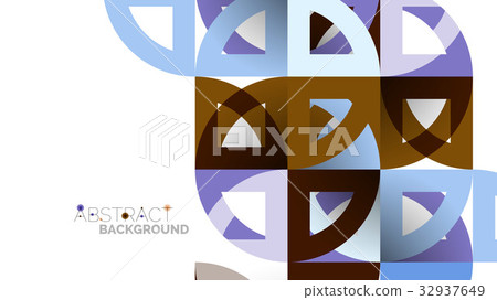 Business presentation geometric template Business presentation geometric template 32937649