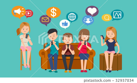 Current communication system with internet. 32937834