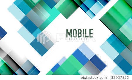 Business presentation geometric template Business presentation geometric template 32937835
