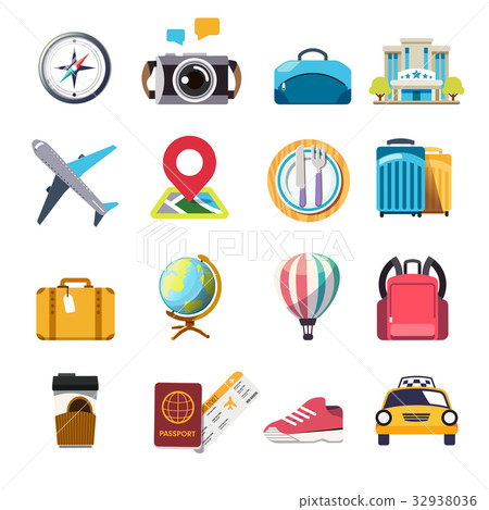 Fresh day design. Happy funny trip. 32938036