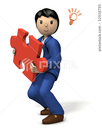Business person proposing a solution Business person proposing a solution 32938785