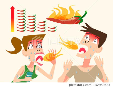 Problem of foreign people with local food. 32939684