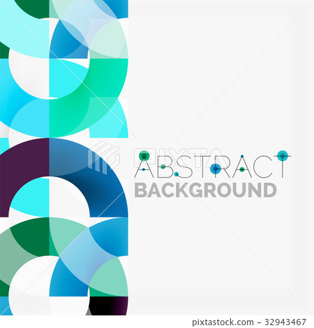 Colorful rings on grey background, modern Colorful rings on grey background, modern 32943467