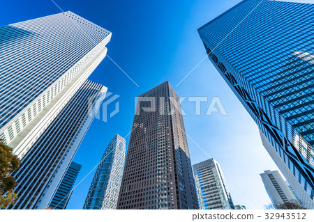 <Tokyo> Shinjuku Fukutoshin business district <Tokyo> Shinjuku Fukutoshin business district 32943512