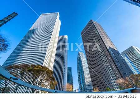 <Tokyo> Shinjuku Fukutoshin business district <Tokyo> Shinjuku Fukutoshin business district 32943513