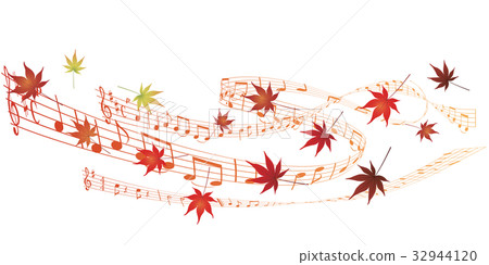 秋天的樹葉 32944120