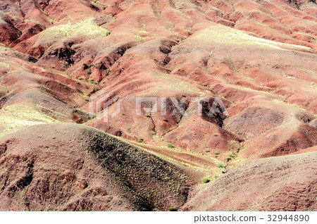 Multicolor soil of mercury occurrence in Altai Multicolor soil of mercury occurrence in Altai 32944890