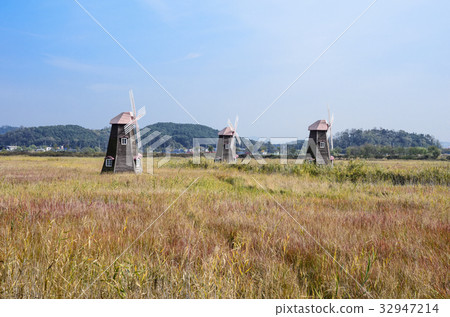 Windmill, Sora wetland ecological park 32947214
