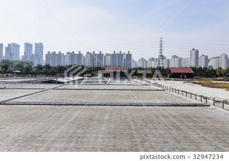 Salt mine, salt warehouse, Sora wetland ecological park 32947234