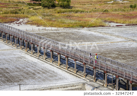 Tidal flats, Overpass, Sora wetland ecological park 32947247