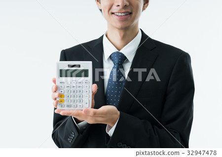 Businessman (calculator) 32947478