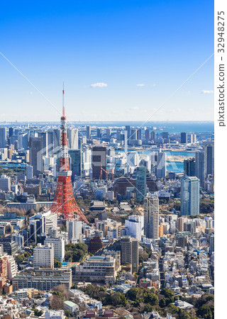 東京塔和灣區 32948275