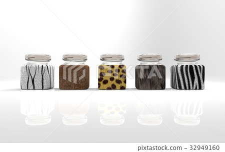 Bottle of animal pattern Bottle of animal pattern 32949160