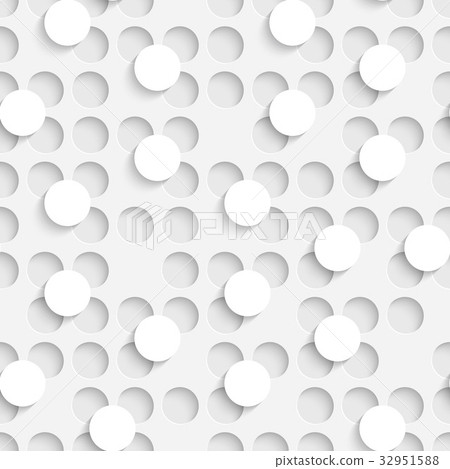 Seamless Hole Pattern - Stock Illustration [32951588] - PIXTA