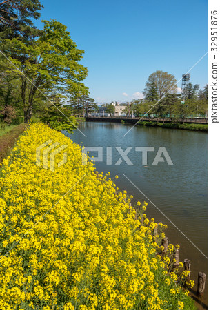 Landscape of Takada Castle 32951876