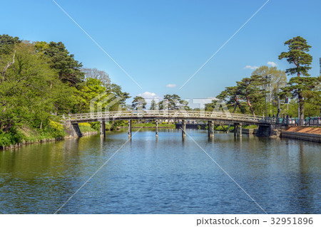 高田城堡gokuraku橋樑風景 32951896