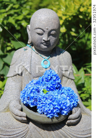 Meitsuki-in的繡球花地藏 Meitsuki-in的繡球花地藏 32951974