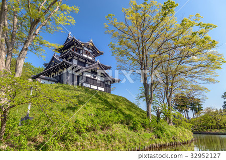 Landscape of Takada Castle 32952127
