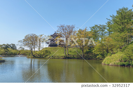 Landscape of Takada Castle 32952317