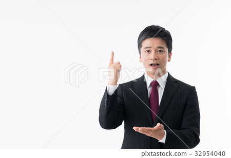 Middle businessman Middle businessman 32954040