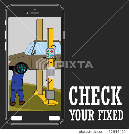 Check repair by technician through phone Check repair by technician through phone 32954411