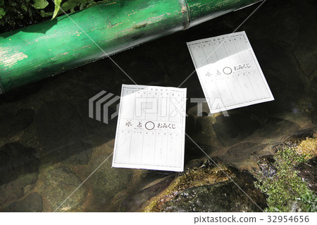 Kibune神社的水運勢 Kibune神社的水運勢 32954656