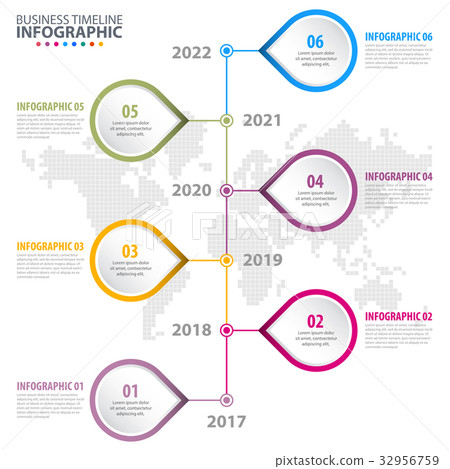Business Infographics design template illustration Business Infographics design template illustration 32956759