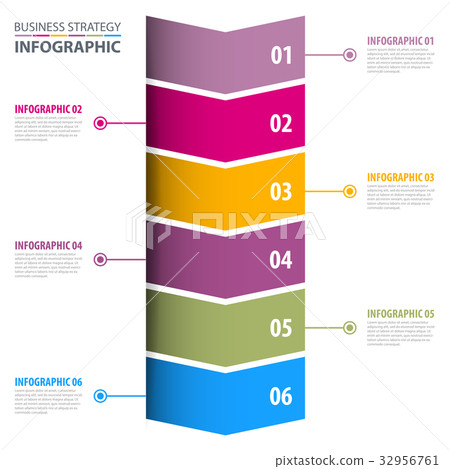 Business Infographics design template illustration 32956761