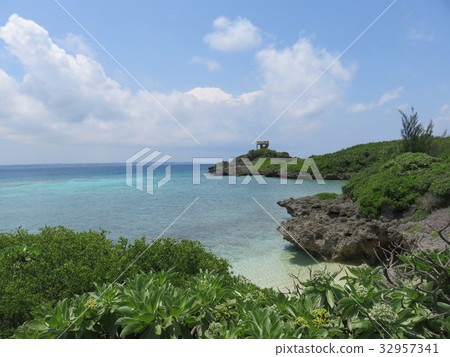 海洋(從宮古島海洋公園長廊觀看) 海洋(從宮古島海洋公園長廊觀看) 32957341