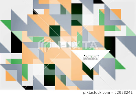 Triangle pattern design background 32958241