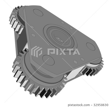 Three-dimensional toothed wheels Three-dimensional toothed wheels 32958630