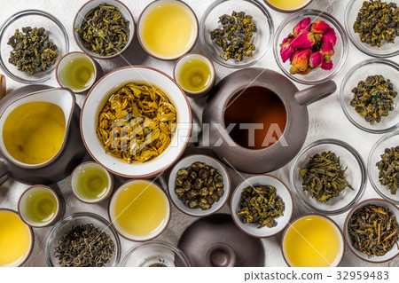 Chinese tea set Chinese tea set of beauty and health 32959483