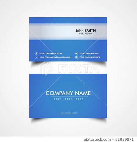 Simple Business Card Template Simple Business Card Template 32959871
