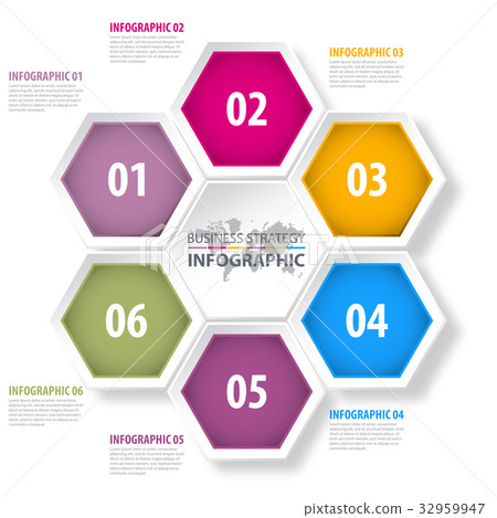 Business Infographics design template illustration 32959947