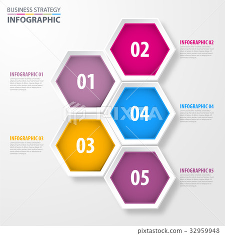 Business Infographics design template illustration Business Infographics design template illustration 32959948