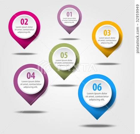 Business Infographics design template illustration Business Infographics design template illustration 32959949