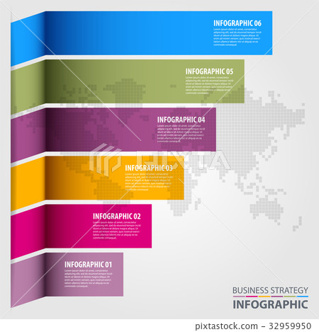 Business Infographics design template illustration 32959950
