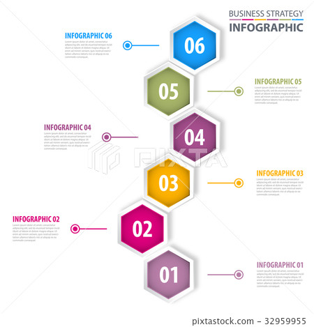 Business Infographics design template illustration Business Infographics design template illustration 32959955