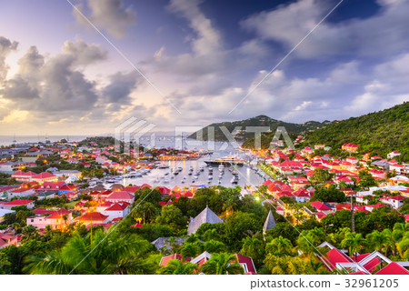 St. Barts Skyline 32961205