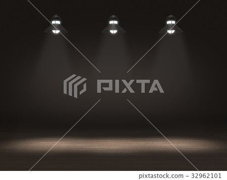 Pedestal for display,Blank product stand with lamp 32962101